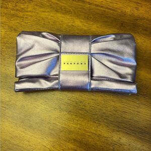 Versace Parfumes Metallic Clutch Bag